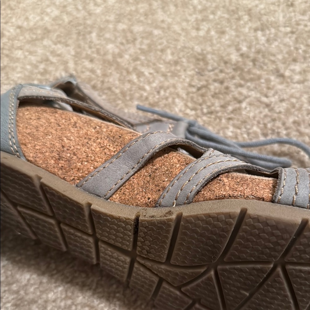Stylish pale blue Women's Sandals - Picture 4 of 11